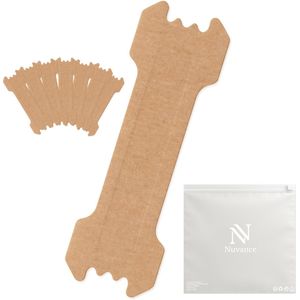 Nuvance Neusstrips 50 Stuks - Neuspleisters - Bruin - Anti Snurk Pleisters - Neusspreider - Snurken - Betere Ademhaling