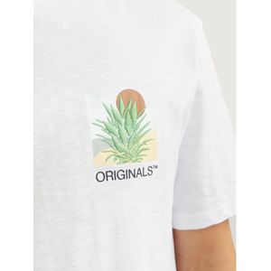 Jack Jones - Joraruba Chest Emb Tee Ss Crew Neck - Heren - t-Shirts