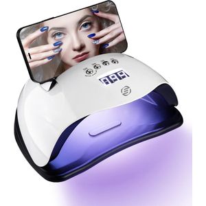 Equivera Nagellamp - Nagel lamp - Nagellamp LED - Nagellamp LED UV - Nagellamp voor Gel Nagellak - Nagel Lamp Bureau - Nageldroger - Nageldrogers - Nagel Droger - Nageldroger voor Gel Nagellak - Nageldroger LED