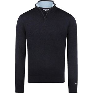 McGregor Trui Zip Mock Sweater Mm251 1204 01 2001 Light Blue Mannen Maat - M