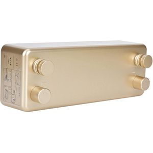 Retractable Clothesline - Wall Mounted - Extendable 4m/13.1ft - Laundry Drying Line voor Thuis - Balkon - Badkamer - Goud