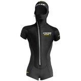 Cressi - Shell Freedivingjack - Zwart - Neopreen - 3.5-5 Mm