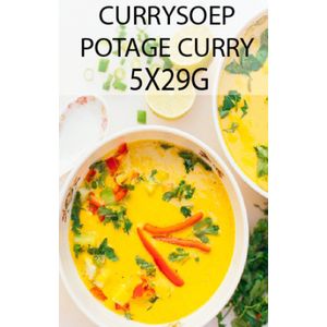 W8CONTROL Proteine Curry soep (5 x 25,5g) F1