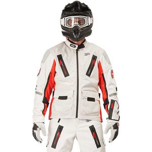 Fuel Motorcycles Astrail Jas Wit 3XL Man