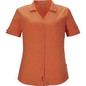 Killtec KOS 35 Women Woven Shirt - Outdoorblouse - Dames - Korte mouwen - Koralle - Maat 42