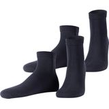 JOOP! Sokken Unisex premium essential organic cotton Quarter 2p Set van 2