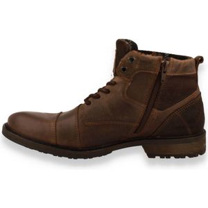 Bullboxer - Ankle Boot/Bootie - Male - Dark Brown - 42 - Laarzen