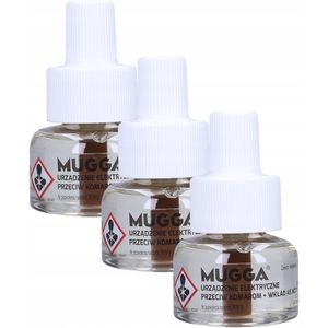 MUGGA ELEKTRO - Vervangingsvloeistof - Muggenbescherming - 45 Nachten - Geurloos