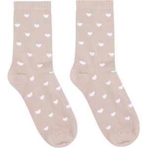 Hunkemöller Halfhoge sokken van modal Beige 36/38