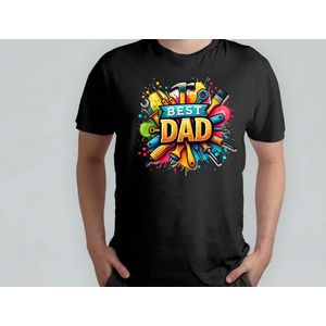 Best Dad Fixer - T Shirt - cadeau - gift - vader - dad - beste vader ter wereld - verjaardag - unisex - vaderdag - best dad in the world - father - liefde - cute
