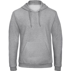 B&C ID.203 Hooded sweatshirt CGWUI24 - Heather Grey - S