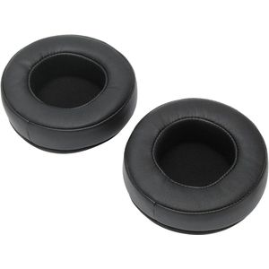 Vervanging Oorkussens Universeel 80mm - Zwart - 2 Stuks