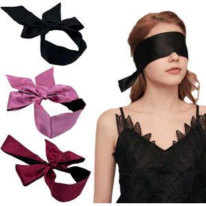 Zacht satijnen oogmasker - 3 stuks - geschikt voor koppels - comfortabel en ontspannend