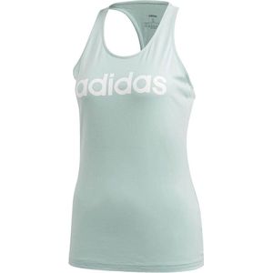 adidas - W Essentials Linear Slim Tank - Racerback Top - L - Groen