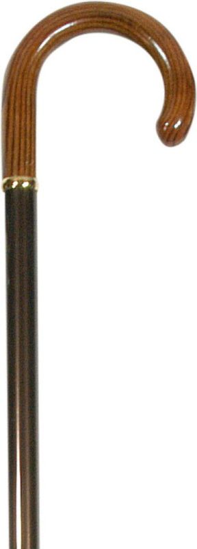 Classic Canes - Verstelbare XL Wandelstok - Koffie Bruin - Met Rond Handvat