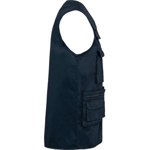WK. Designed To Work Gevoerd unisex gilet in polykatoen met veel zakken WK609 - Navy - XXL