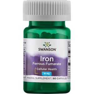 Swanson - Ferrofumaraat - Multivitaminen - 18 mg
