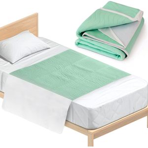 Floressa - Wasbare Incontinentie Bedonderlegger - 85x90 cm - Matras Onderlegger & Matras Beschermer