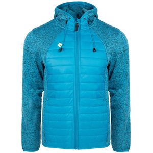 Izas - Navasa - Donzen Jas - Blauw - Fleece Gevoerd - Winddicht en Waterdicht