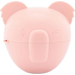 Nuby - Koala fopspeendoos - Fopspeendoos voor onderweg - Met fopspeenclip opening - BPA vrij - Roze - 0m+