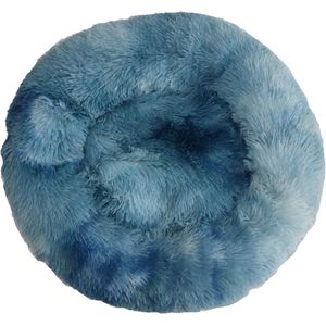Dailyibed hondenmand - donut - hondenkussen - hondenbed - S - 40x40x16 cm - Hemelsblauw