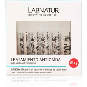 Labnatur Anti-Haaruitval Ampullen - Natuurlijke Haargroei Stimulatie - Scalp Stimulatie - 7 Ampullen - Haarverlies