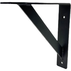 Maison DAM - 1x Plankdrager driehoek ZWAAR - Wandsteun - Voor een plank van 20 tot 30cm - Belastbaar tot 60kg per plankdrager