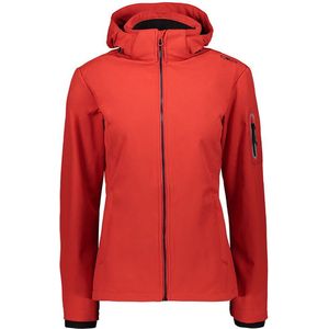 CMP Softshell 39A5006 Jasje Dames - Ferrari / Black - XXL