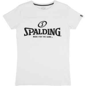 Spalding Essential Logo T-Shirt Dames - Wit | Maat: S
