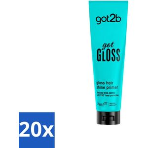 20 x Got2B - Haarprimer - Got Gloss - 150 ml -