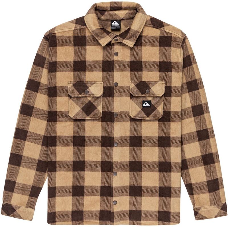 Quiksilver - Bering Strait - Fleece - Geruit - WarmFlight-technologie - Herenoverhemd