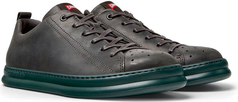 Camper - Runner - Sneakers - Zwart - Kalfsleer - OrthoLite® Recycled™ Voetbed