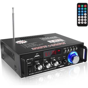 Audio Versterker - Stereo Versterker - Amplifier- Complete Set