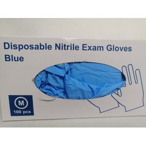 Nitril Handschoenen - Blauw - Ongepoederd - Sterk -  100 Stuks - Maat XL - Voordeel Set 5 x 100 Stuks