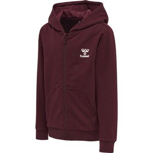 Hummel Kinder Zip-Hoodie Hmltrece Zip Hoodie Windsor Wine-176