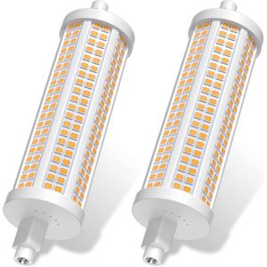 Dimbare LED R7s Lamp 118mm 30W Warmwit 3000K - Set van 2