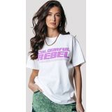 Colourful Rebel Big Puff Logo Loosefit Tee - XL