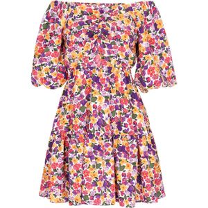 myMo - Jurk - Off-shoulder - Mini - Bloemenprint