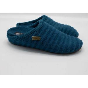 Haflinger Everest Raupe Pantoffels - Kleur Turkis - Maat 38