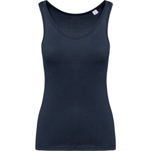 Tank Top Dames M Kariban Mouwloos Navy 100% Katoen