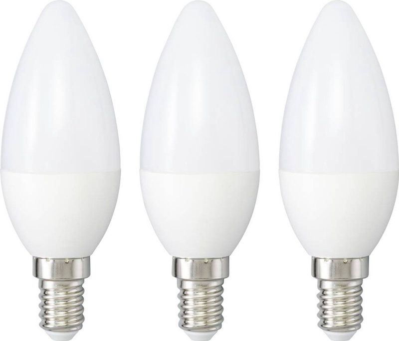 Sygonix SY-4892456 LED-lamp Warmwit E14 2.9 W Set van 3 stuk(s)