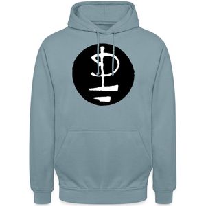 Pink Floyd Logo Zwart Wit Hoodie Unisex