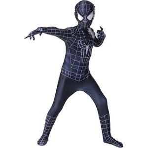 Superheldendroom - Spider-Man 3 - 146/152 (10/11 Jaar) - Verkleedkleding - Superheldenpak