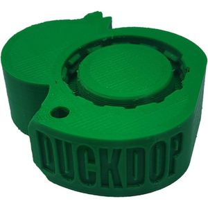 DuckDop® Limited Edition - Groen - Festival dop - Universele Flessendop - Inclusief grote sleutelhanger - Sta nooit meer in je eendje