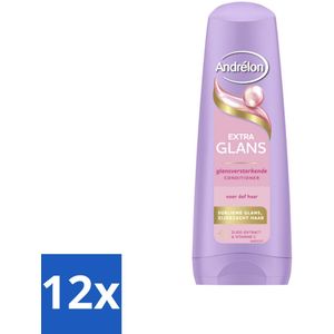 Andrélon – Conditioner – Extra Glans – 200 ml - Voordeelverpakking - 12 stuks