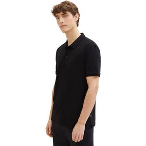 TOM TAILOR DENIM - Poloshirt - Zwart/Wit - 2 Pack