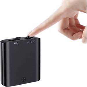 Afluisterapparatuur - Spy recorder - Voice recorder - Dictafoon - Opnemen & Afluisteren - Mini afluisterapparaat - 64GB - Niemand zal dit doorhebben!