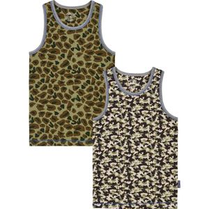 Claesen's - Hemd 2-pack Pixel Leopard - Maat: 146