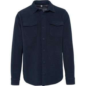 Kariban Overhemd van fleece met sherpavoering K582 - Navy / Storm Grey - 4XL