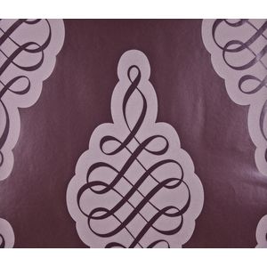 Dutch Wallcoverings Vliesbehang slinger - paars/lila